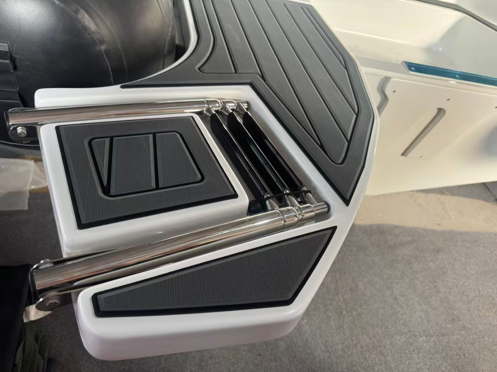 center console rib boat