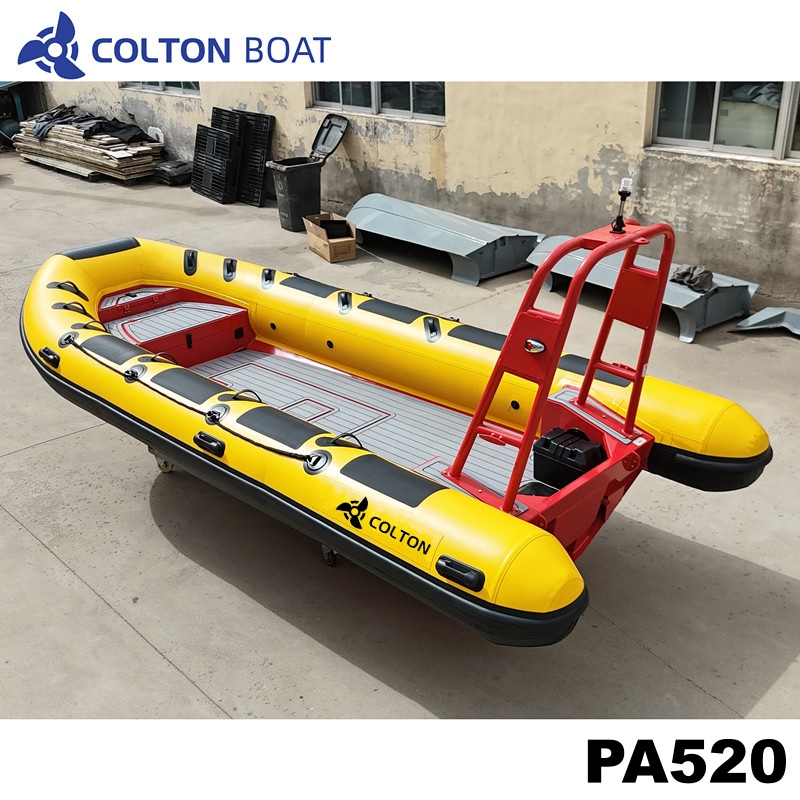 17ft China Rib Inflatable Boat And Rigid Hulled Inflatable Boat for Sale