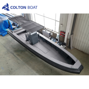 9.6m 18persons Solid Foam Collar Rigid Diving/Rescue/Patrol/Aluminium /Rib Motor Boat