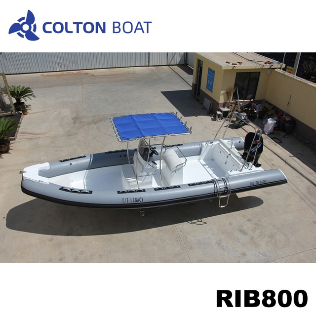 Luxury Semi Rigid Inflatable Boat And Hard Bottom Inflatable Boat for Sale