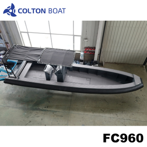9.6m 18persons Solid Foam Collar Rigid Diving/Rescue/Patrol/Aluminium /Rib Motor Boat