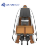 Aluminum rigid hull inflatable fishing boats for rental or for sale