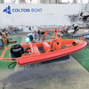 20ft Solid Foam Collars Aluminum Rigid Inflatable Boat for Sale