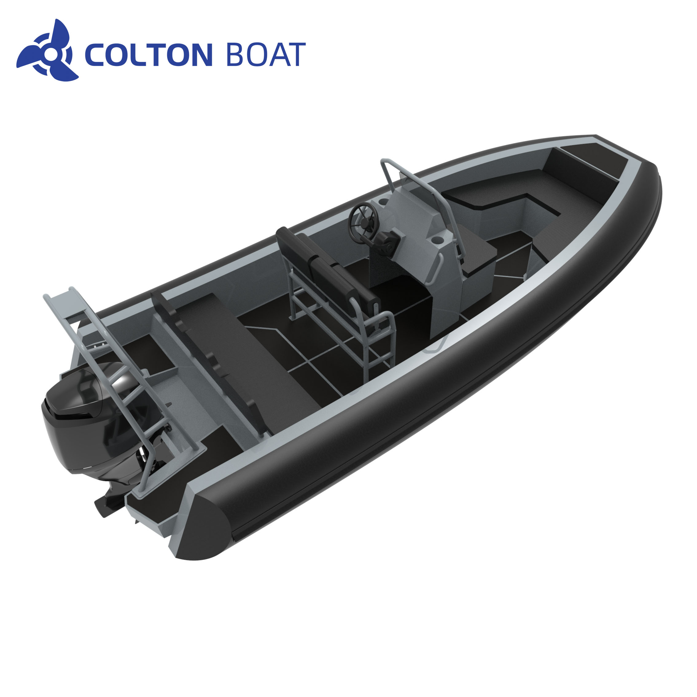 520cm Maintenance Free Foam Collar Rib And Foam Filled Aluminum Rib for Sale