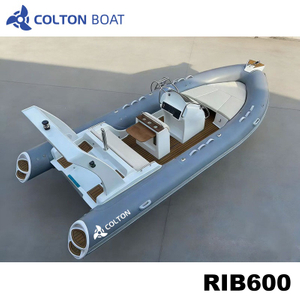 600cm Rigid Bottom Inflatable Boat And Inflatable Rib Boats for Sale