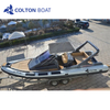 960cm Luxury Semi Rigid Inflatable Boats And Fiberglass Cabin Rib Boat for Sale