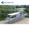 1200cm Commercial Fiberglass Hypalon Inflatable Boats for Sale