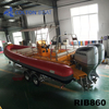 860cm Rigid Hull Inflatable Boats And Rib Dinghy for Sale