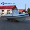 17ft Aluminum Rib Rigid Bottom Inflatable Boat And Dinghy for Sale