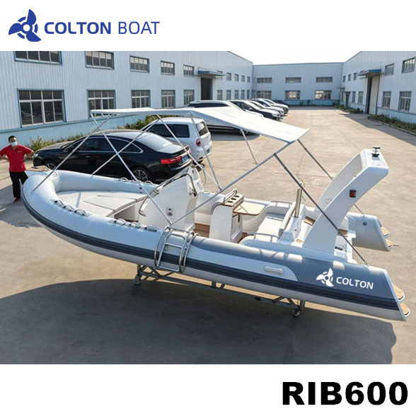 600cm Rigid Hull Inflatable Boats Rhib And Best Rib Motor Boat for Fishing