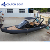 960cm Luxury Semi Rigid Inflatable Boats And Fiberglass Cabin Rib Boat for Sale