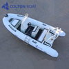 17ft Aluminum Rib Rigid Bottom Inflatable Boat And Dinghy for Sale