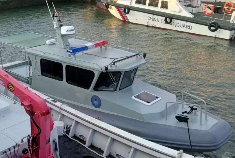 Rescue rib boat