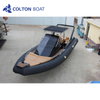960cm Luxury Semi Rigid Inflatable Boats And Fiberglass Cabin Rib Boat for Sale