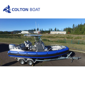 650cm aluminum foam supported rib with foam sponsons