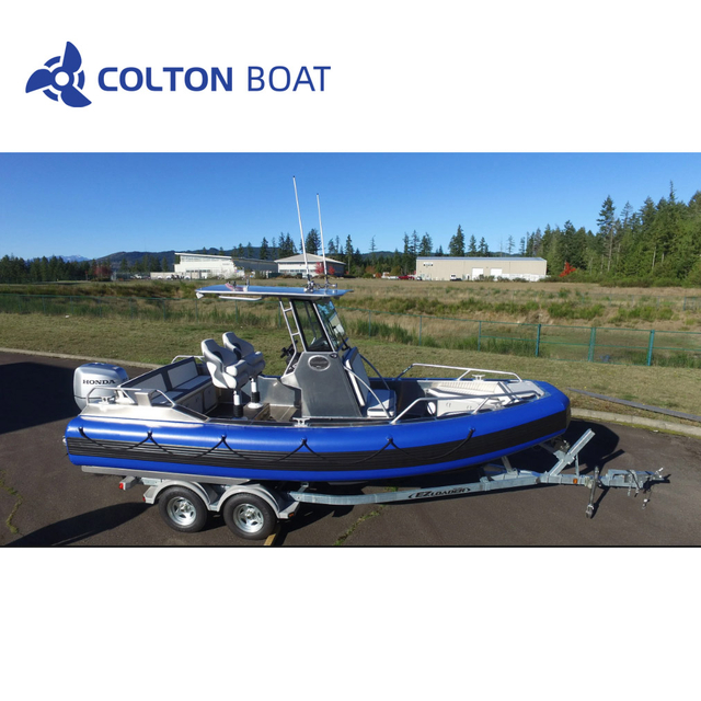 650cm aluminum foam supported rib with foam sponsons