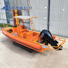 20ft Solid Foam Collars Aluminum Rigid Inflatable Boat for Sale