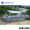 1200cm Commercial Fiberglass Hypalon Inflatable Boats for Sale