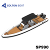 Aluminum rigid hull inflatable fishing boats for rental or for sale