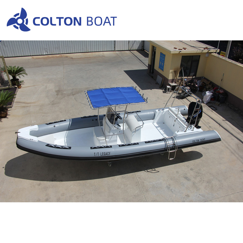 Luxury Semi Rigid Inflatable Boat And Hard Bottom Inflatable Boat for Sale