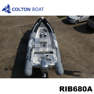 680cm Big Ribs Inflatable Boats And Rigid Hull Inflatable Motor Boats for Sale