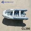 Pontoon Fishing Boat CL390 Inflatable Boat Rib Rib Dinghy for Sale Rhib Boat
