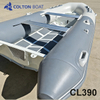 Pontoon Fishing Boat CL390 Inflatable Boat Rib Rib Dinghy for Sale Rhib Boat