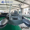 17ft Aluminum Rib Rigid Bottom Inflatable Boat And Dinghy for Sale