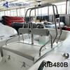 Fiberglass Hull Rigid Inflatable Boat Offshore RIB Tender Fiberglass Rigid Inflatable Boat Manufacturer High Speed Fiberglass RIB Boat