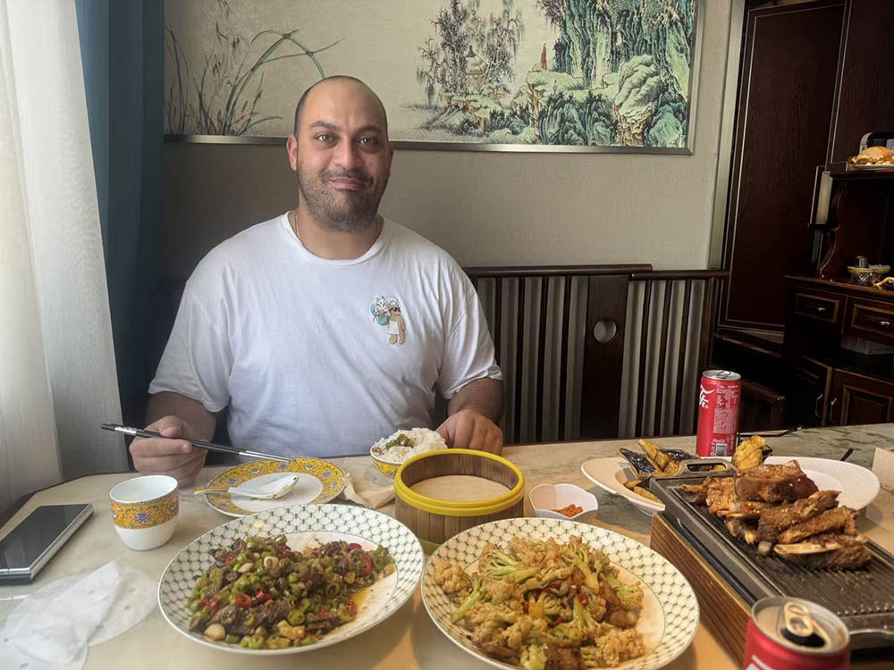 Chinese lunch with the Australian clients