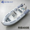 Fiberglass Hull Rigid Inflatable Boat Offshore RIB Tender Fiberglass Rigid Inflatable Boat Manufacturer High Speed Fiberglass RIB Boat