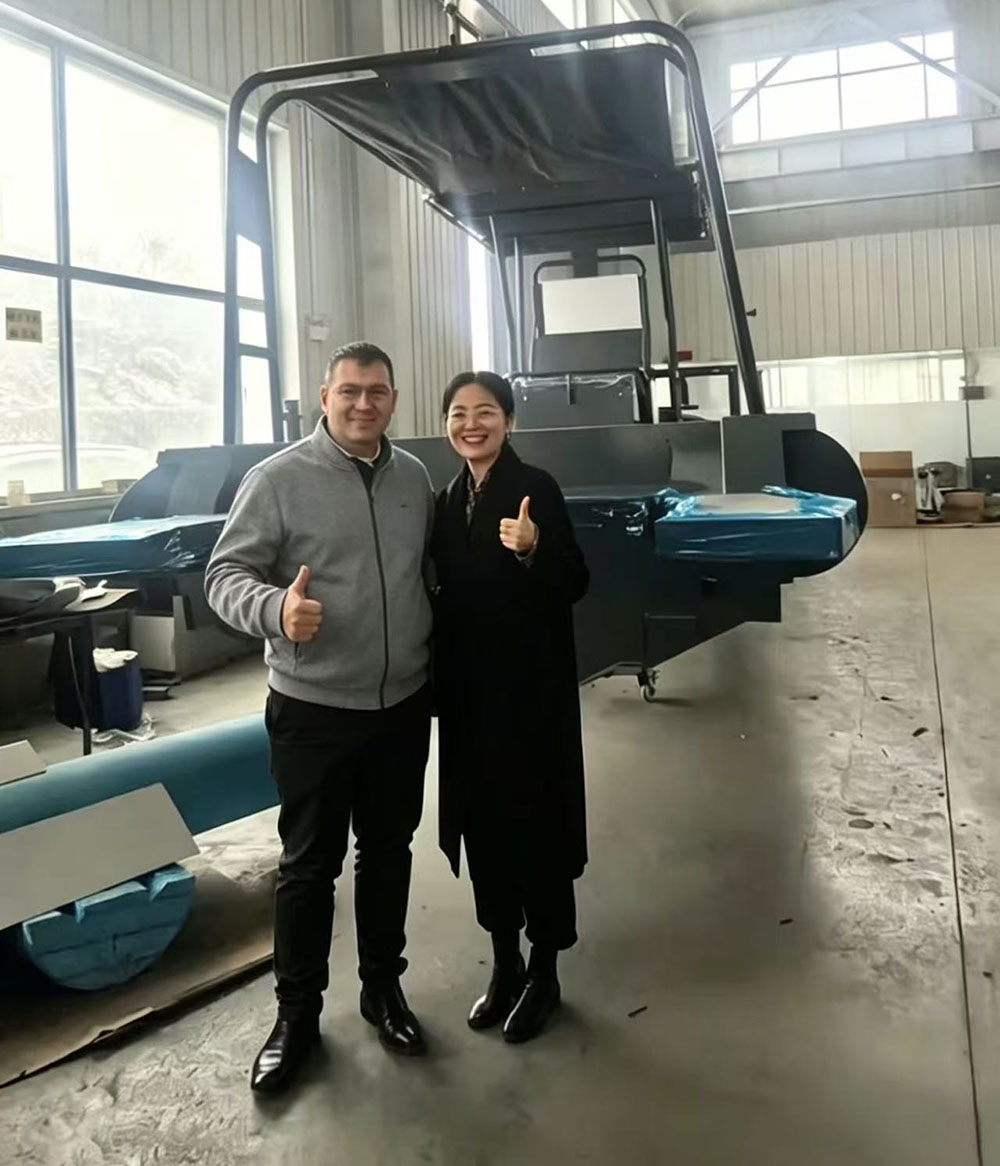 Welcome Back Our Loyal New Zealand Client Mr. Sam to Colton Factory