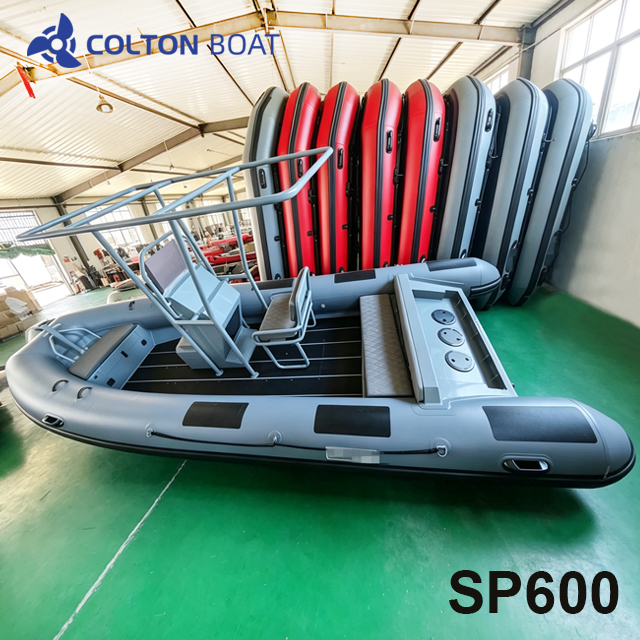 Outboard Motor Boats SP600 Boat Dealers Boat Ribs​ Rib Rigid Inflatable Boat​ Center Console Boats for Sale