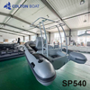 17ft Aluminum Rib Rigid Bottom Inflatable Boat And Dinghy for Sale